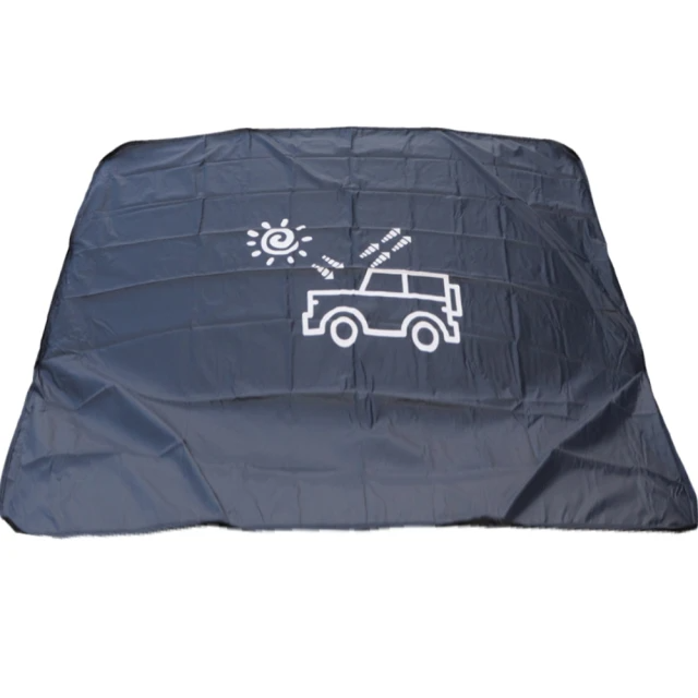 OMAX-汽車擋風玻璃遮光布遮陽布(2入)