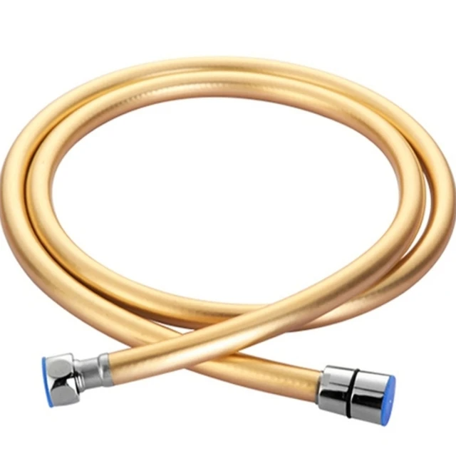 加長款抑菌防爆蓮蓬頭軟管-2米長(香檳金)