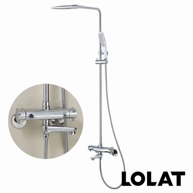 LOLAT 羅力 恆溫花灑SPA淋浴水龍頭