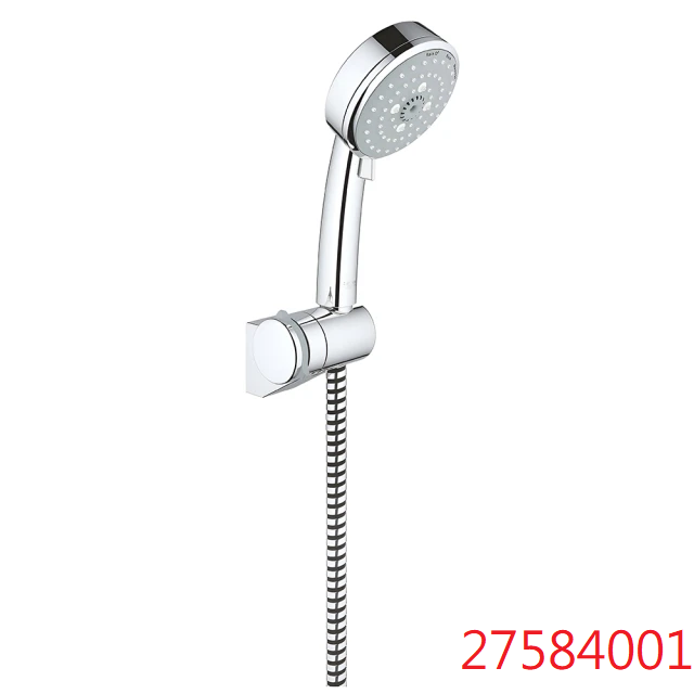 德國GROHE NTempCosmop三段蓮蓬頭含掛勾 (27584001)