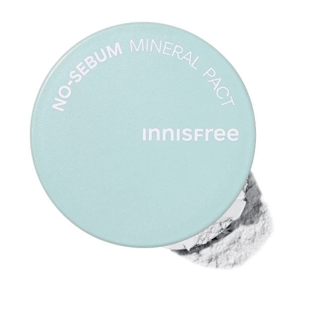 INNISFREE 無油無慮礦物控油蜜粉餅 8.5g