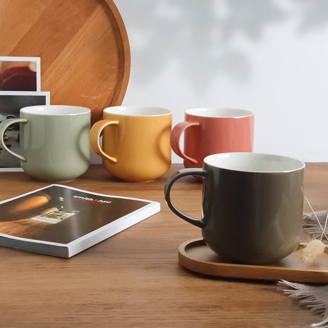 smith&hsu 好茶馬克杯( 紅土紅/大地棕/芥末黃/卡其綠)