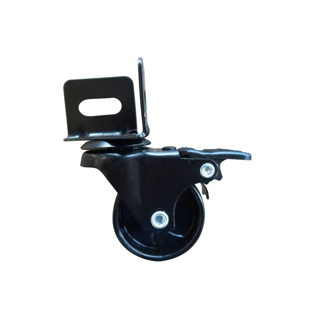 友田角鋼 免螺絲角鋼專用 2吋角鋼輪 附煞車(一組四入)