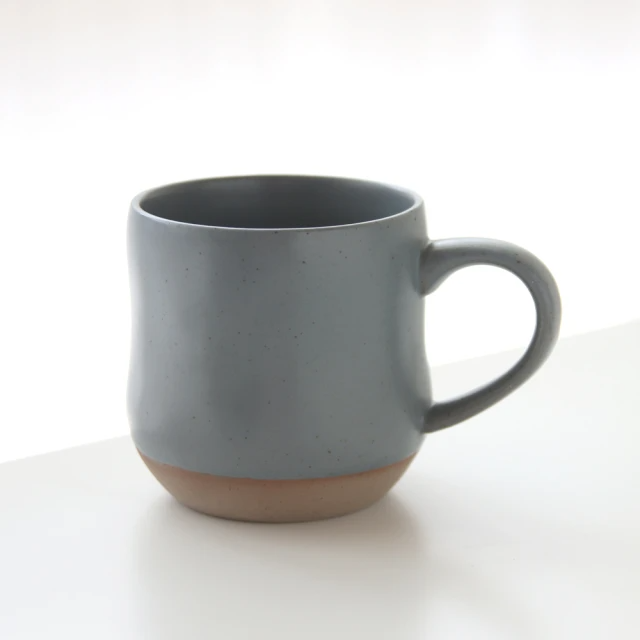 【Just Home】砌植陶瓷馬克杯500ml (紺青色)