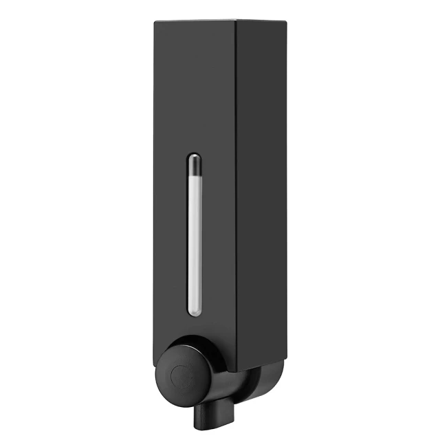 Homepluz 免鑽孔迷你簡約單瓶洗手給皂機-消光黑（250ml）