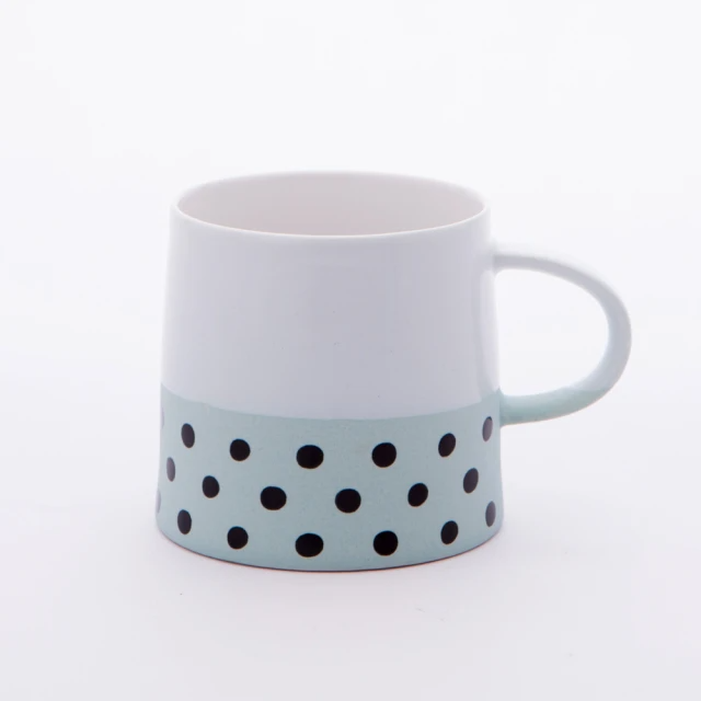 生活工場 文青氣息馬克杯250ml (點點款)