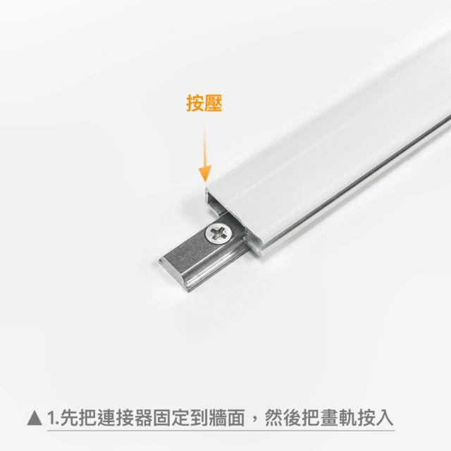 畫軌配件零售 - 畫軌連接器 含螺絲套組