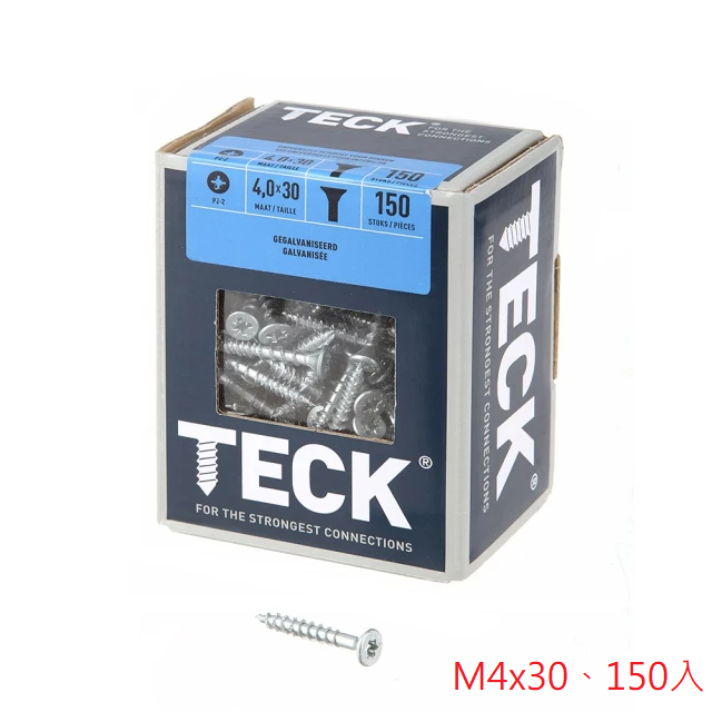 米字木螺絲 (M4x30、150入)