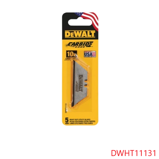 DEWALT 得偉 硬合金刀片 5片裝 (DWHT11131)