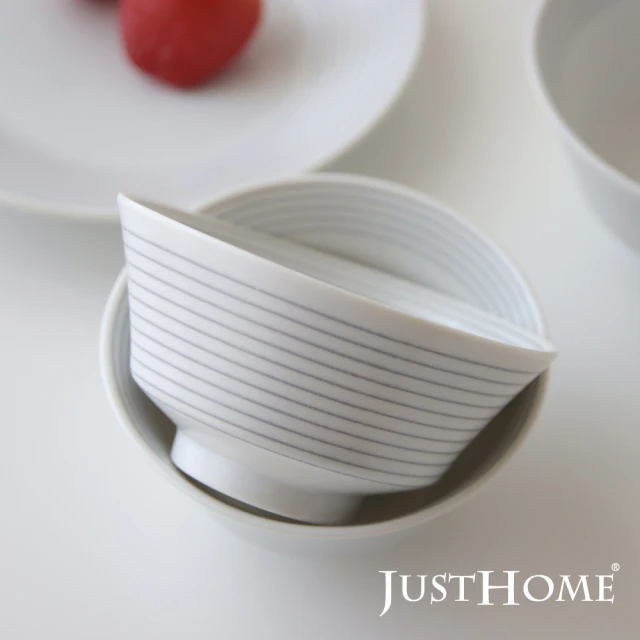 Just Home-日本製線沐陶瓷4.5吋點心碗