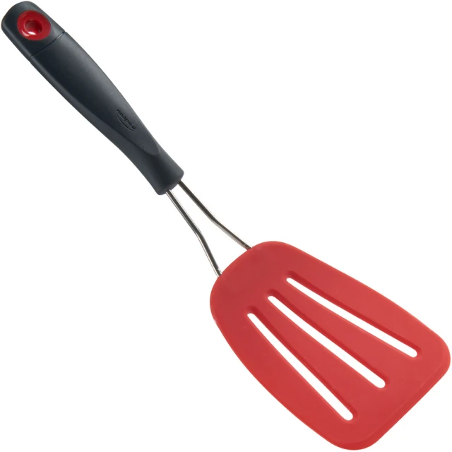 TRUDEAU 不沾濾油鍋鏟-紅33cm