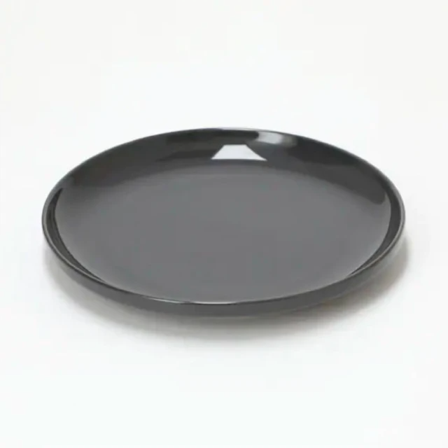 NITORI 可堆疊圓盤-深灰色（DAY VALUE DGY）18CM