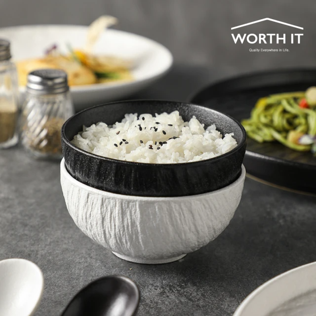 WORTH IT渥思-法式石紋陶瓷飯碗