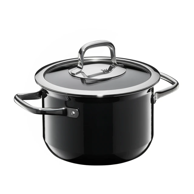 WMF-Fusiontec Compact 高身湯鍋 18cm 2.4L(黑色)