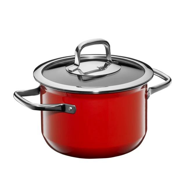 WMF-Fusiontec Compact 高身湯鍋 18cm 2.4L(紅色)