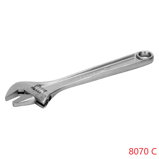 BAHCO 活動扳手 鍍鉻 155mm 6