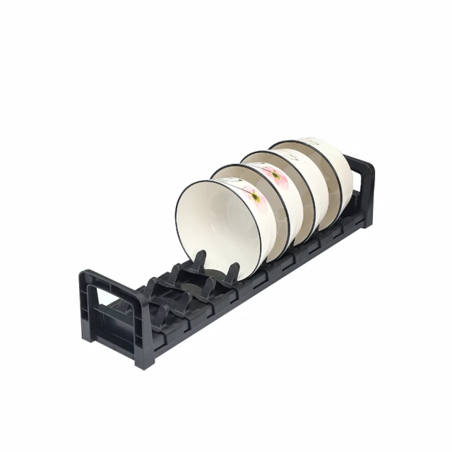 輕質系 可調間距碗盤收納架 -盤架