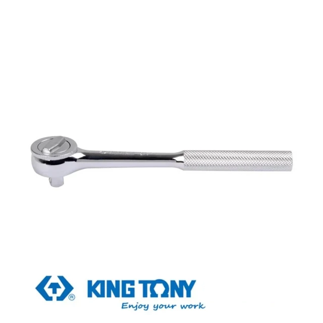 KING TONY 金統立 3/8 三分 DR.45齒棘輪扳手8 (KT3725-08F)