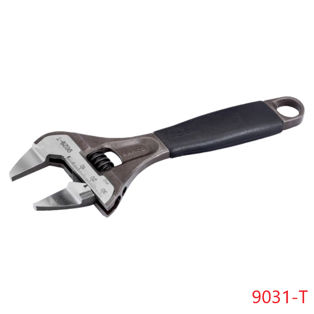 BAHCO 超薄大開口活動扳手 ERGO™握把 218mm 8