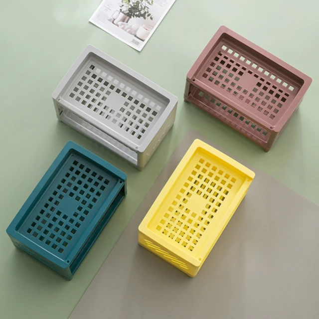 E.City 多功能雙層桌面置物收納架 2入