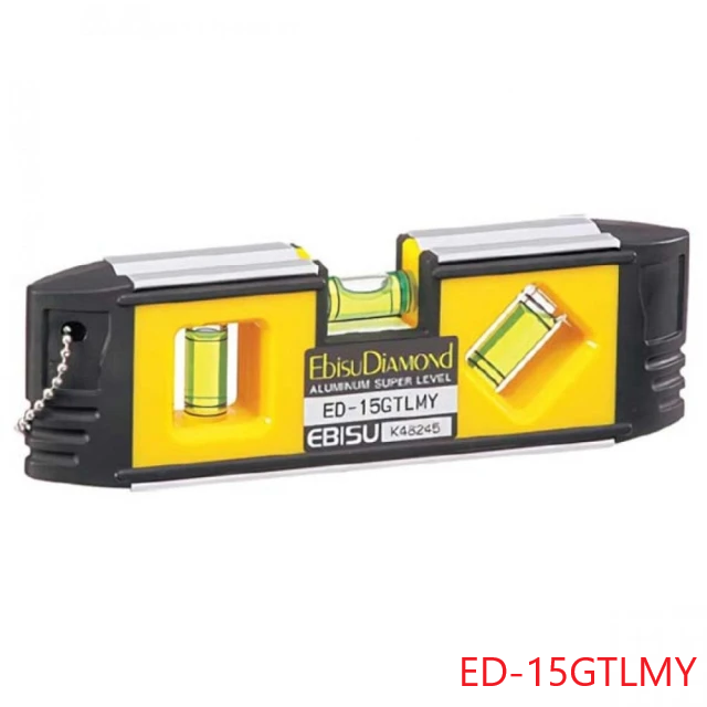 EBISU 防震強磁水平尺 附磁 150mm (ED-15GTLMY)