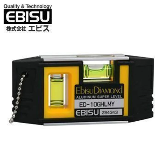 EBISU 防震強磁水平尺 100mm (ED-10GHLM)