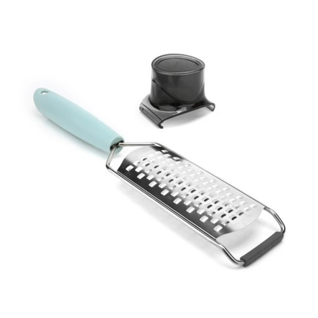 Luigi Ferrero Norsk壓器+止滑起司檸檬刨絲器-粉藍（6mm）