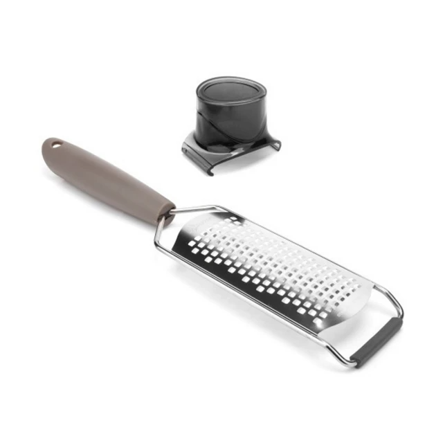 Luigi Ferrero Norsk壓器+止滑起司檸檬刨絲器-摩卡（4mm）