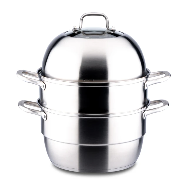 CookPower 鍋寶 304不鏽鋼四層蒸籠鍋火鍋30CM
