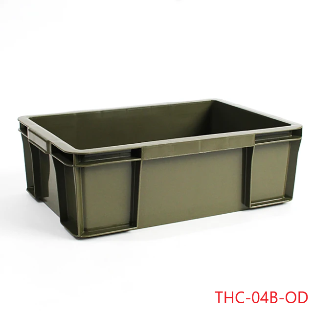 TRUSCO 塑膠收納盒-大 墨綠 (THC-04B-OD)