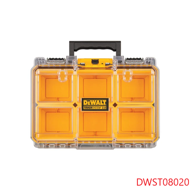 DEWALT 得偉 硬漢2.0系列-1/2深型收納箱 (DWST08020)