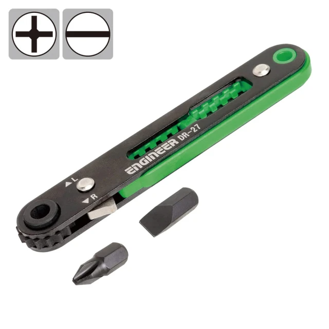 ENGINEER 日本工程師牌 超薄棘輪扳手 DR-27