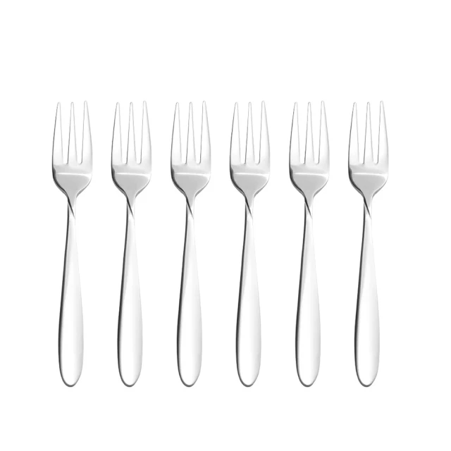 GREEN BELL綠貝 304不鏽鋼叉子(6入組)