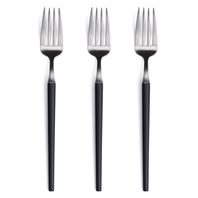 台灣第一筷 304不鏽鋼西餐叉3入組