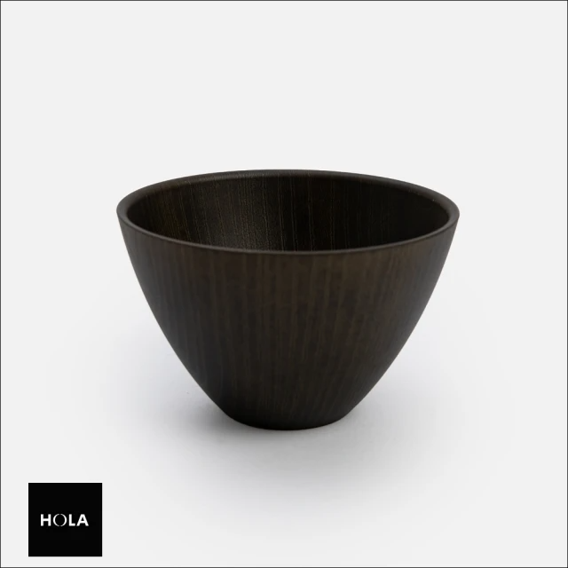 HOLA SUNLIFE木紋碗10.8cm 橄欖綠