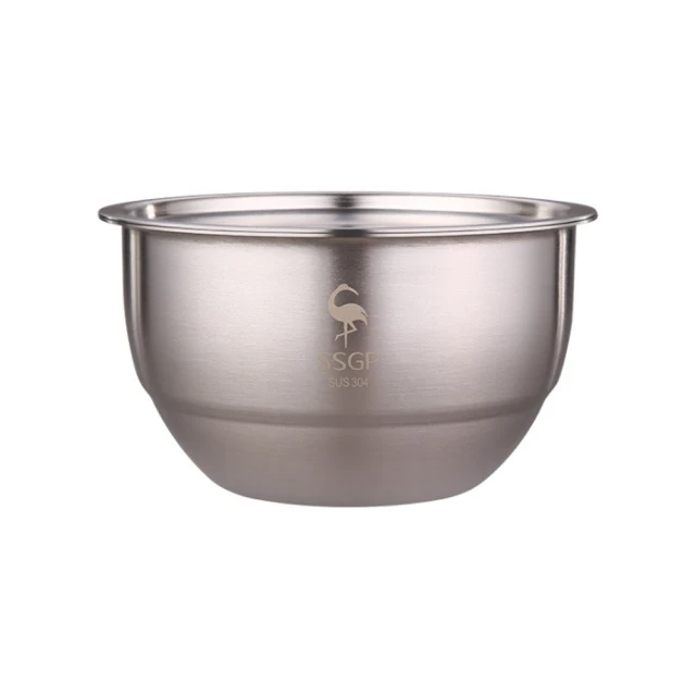 SSGP- 餐具加厚304不鏽鋼碗帶蓋