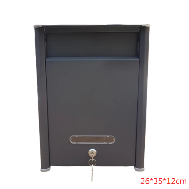 49316 鐵灰砂信箱 (26*35*12cm)