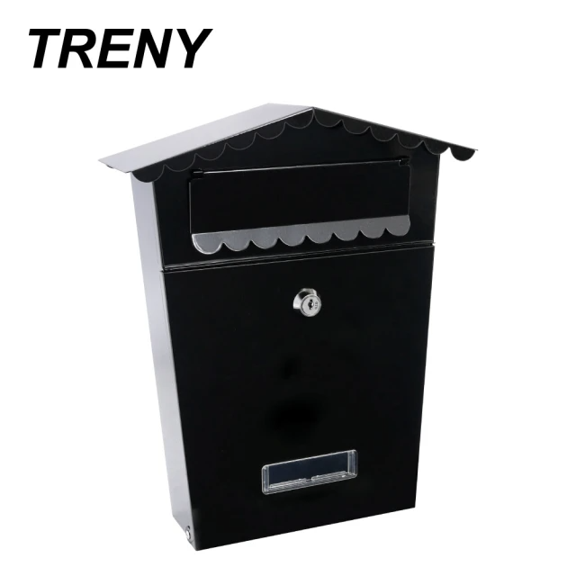 TRENY 南歐風格信箱-黑