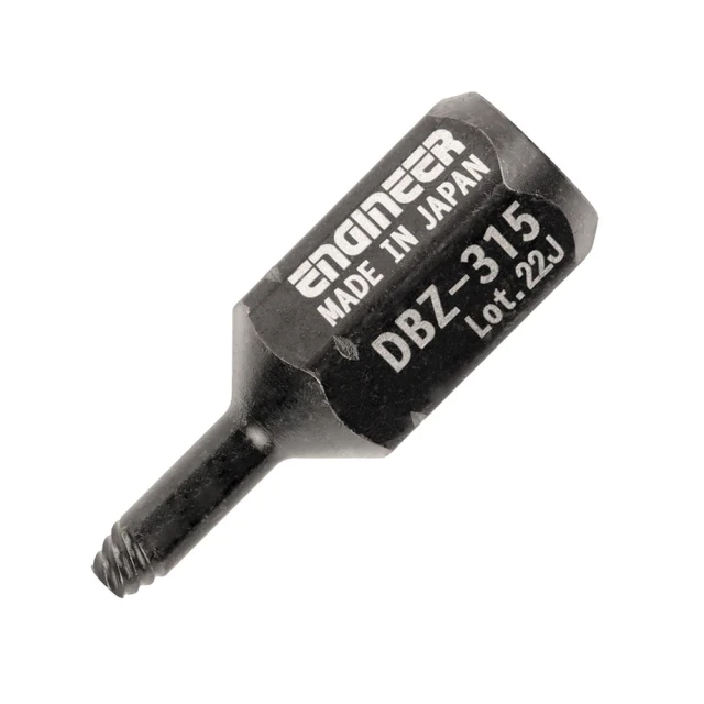 ENGINEER 日本工程師牌 超短起子頭1.5mm 內六角崩牙螺絲工具 (DBZ-315)