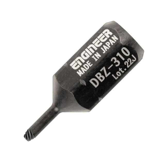 ENGINEER 日本工程師牌 超短起子頭 0.89mm 內六角崩牙螺絲工具 (DBZ-310)