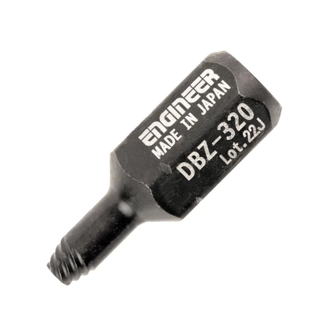 ENGINEER 日本工程師牌 超短起子頭 2.0mm 內六角崩牙螺絲工具 (DBZ-320)