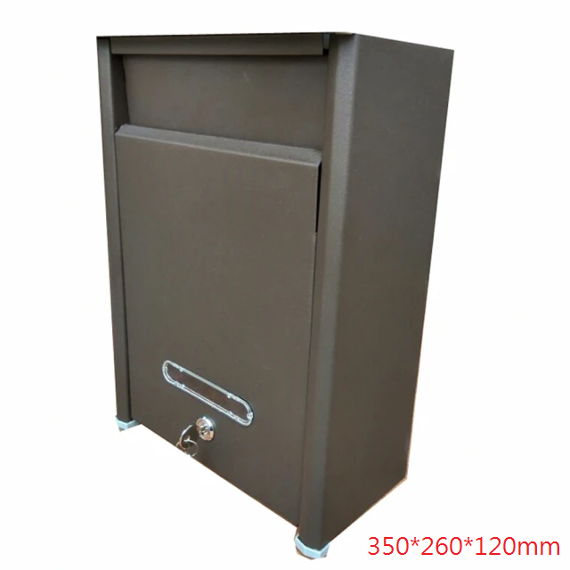 粉體塗裝/咖啡沙/長方形-信箱