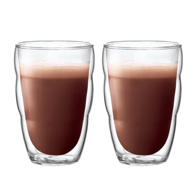 Bodum PILATUS  350cc雙層玻璃杯x兩件組