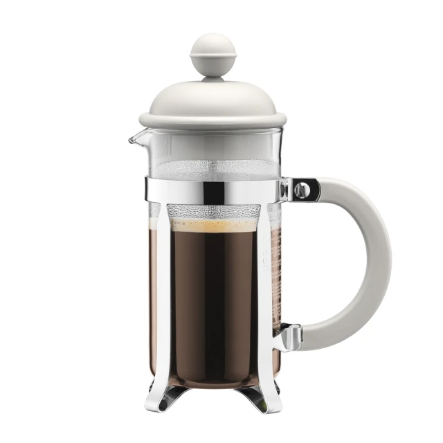 Bodum CAFFETTIERA 米白法式濾壓壺350cc