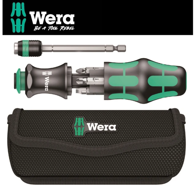 Wera 全方位多功能起子-附帆布包 (KK-25)