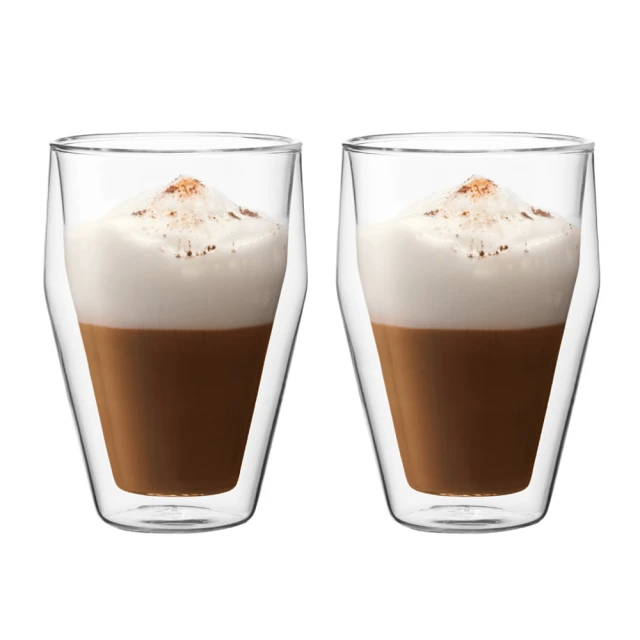 Bodum TITLIS  350cc雙層玻璃杯x兩件組