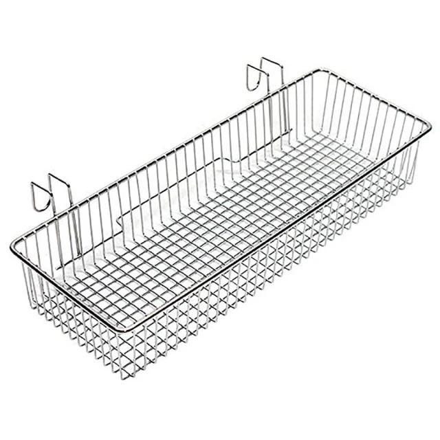 台灣製造不鏽鋼長方型寬版筷籠