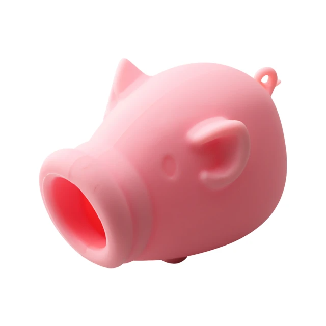 可愛小豬造型矽膠蛋清分離器