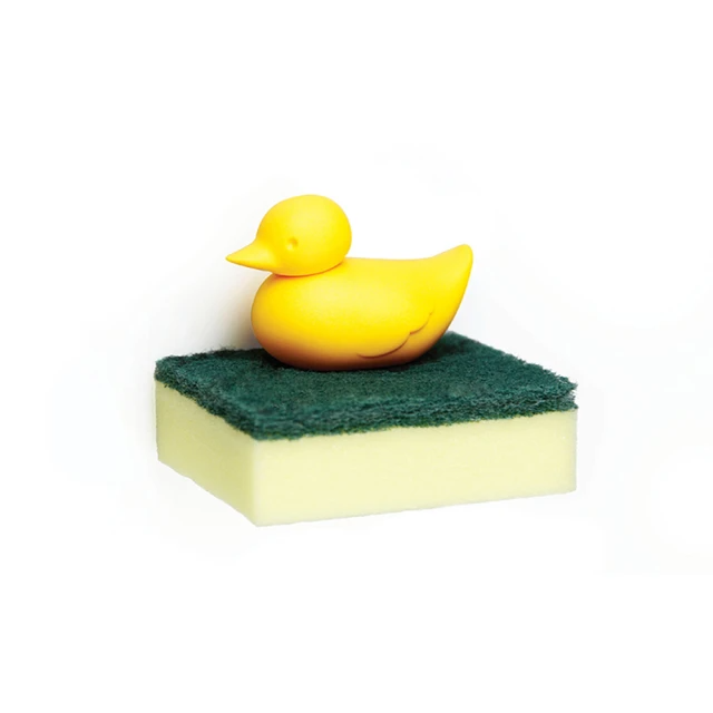 戲水小鴨-海綿架(黃色)