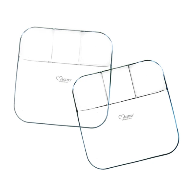 MASIONS 美心 PRIME GLASS 多功能鋼化玻璃分隔餐盤(10吋盤)